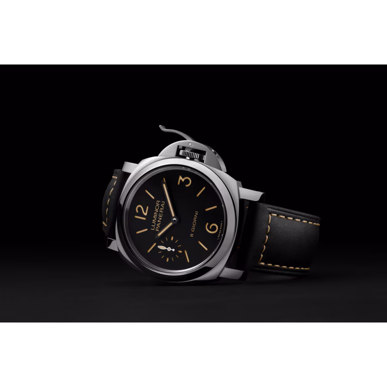 【7A Quality】Panerai Luminor 8 Giorni Black 44mm PAM00915