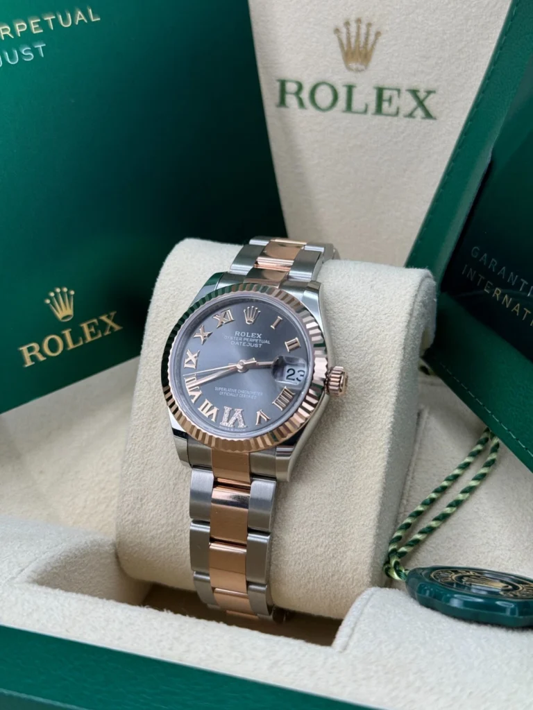 RLX Datejust m278271-0029/0030 Slate 31mm Dial Oyster Bracelet Watch