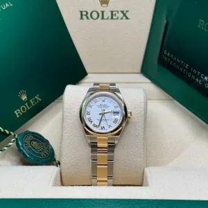 RLX Lady-Datejust 31mm 279163 White Roman Dial Oyster Bracelet