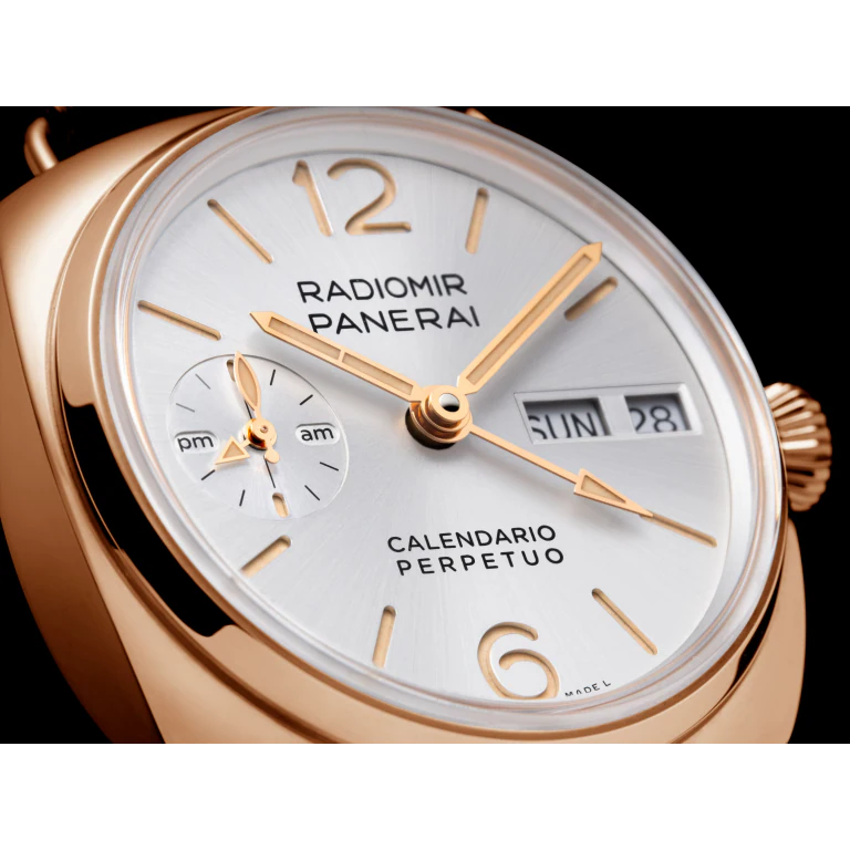 【7A Quality】Panerai Radiomir Perpetual Calendar GMT Goldtech™ 45mm PAM01453
