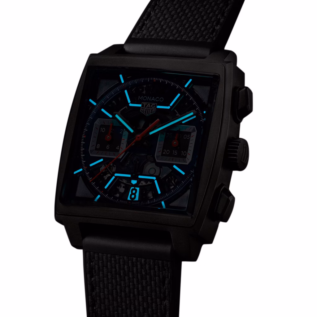 【7A Quality】TAG Heuer Monaco Chronograph 39mm Mens Watch Titanium Black CBL2183.FT6236