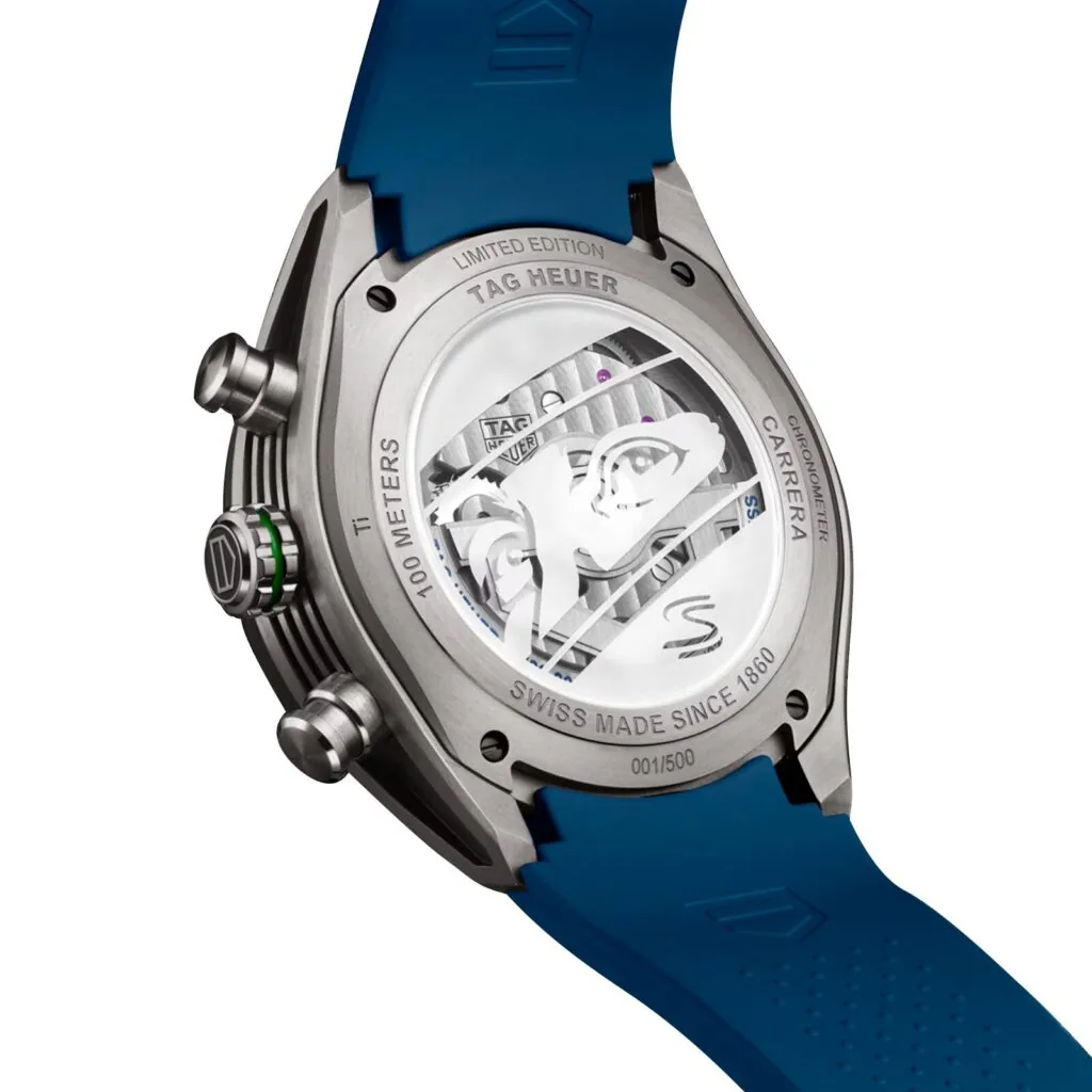 【7A Quality】TAG Heuer Carerra Chronograph Tourbillon Extreme Sport X Senna 44mm Limited Editon Mens Watch Blue CBU5081.FT6274