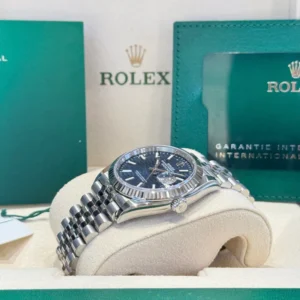 RLX Datejust 36mm 126234 Blue Fluted Motif Dial Jubilee Bracelet