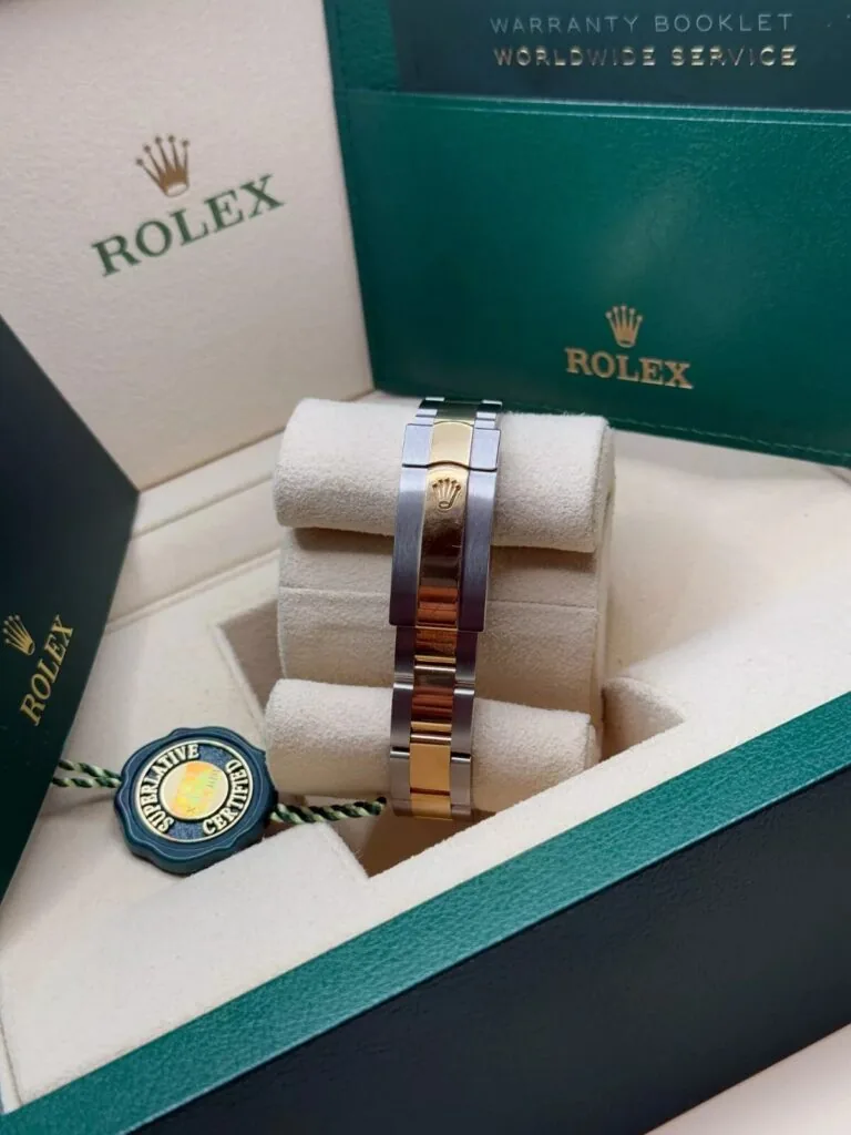 RLX Lady-Datejust 31mm 279383RBR Mother-of-Pearl Dial Yellow Rolesor Oyster Bracelet