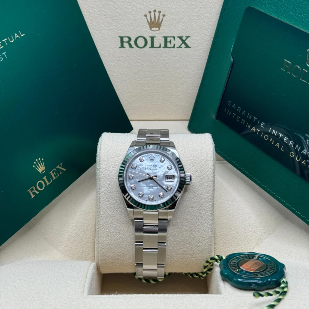 RLX Lady-Datejust 31mm 279174 Mother Of Pearl Diamond Dial Oyster Bracelet