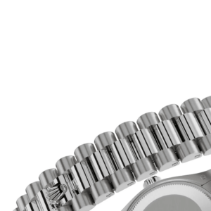 RLX Datejust m278289RBR-0019 Aubergine Dial White Gold President Watch