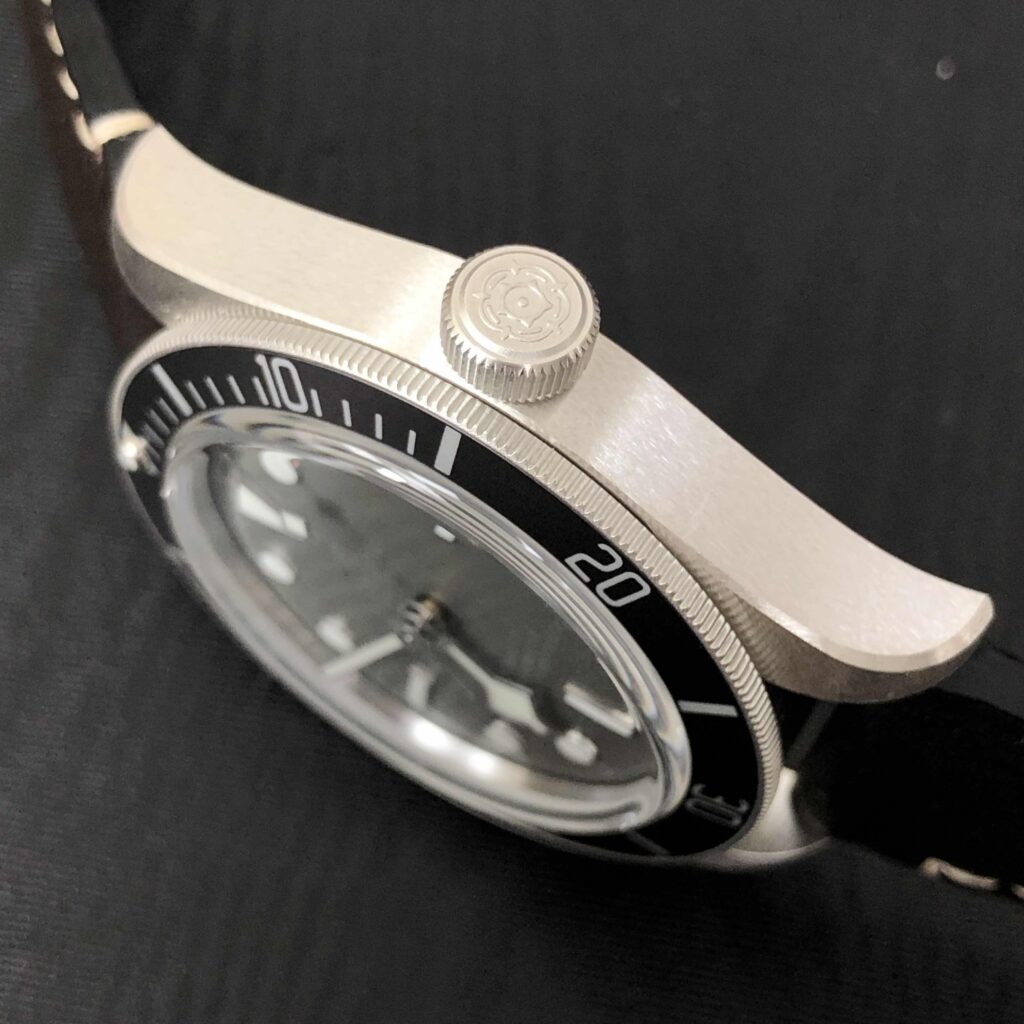 【7A Quality】TUDOR Black Bay 58 925 39mm Silver Case Taupe Dial Leather Strap Watch M79010SG-0001