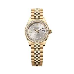 RLX Lady-Datejust 31mm 279138RBR Silver Dial President Bracelet Watch
