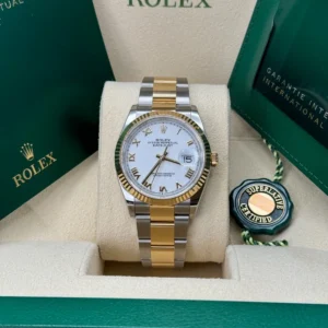 RLX Datejust 36mm 126233 White Dial Oyster Bracelet Watch