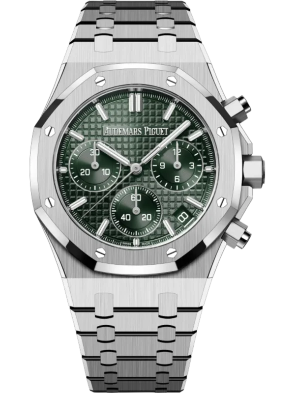 A&P ROYAL OAK Khaki Green Dial CHRONOGRAPH 41mm