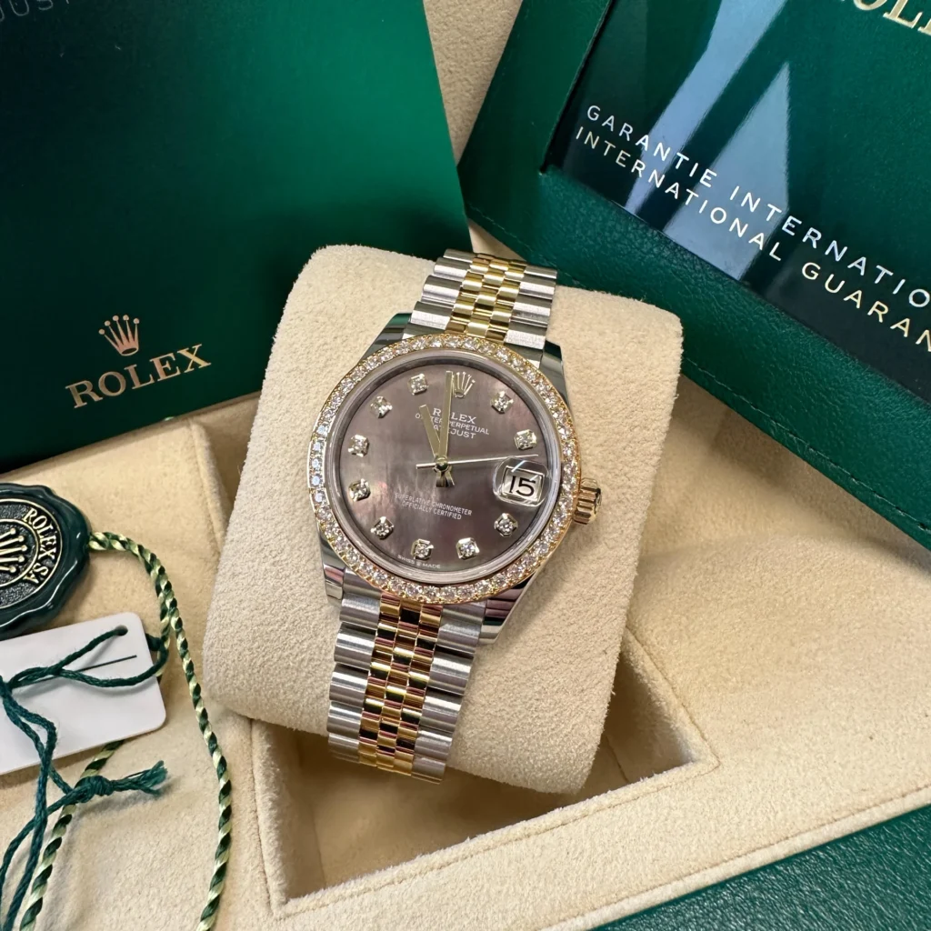 RLX Datejust m278383-0023/0024 31mm Mother of Pearl Dial Oyster Bracelet