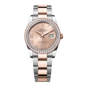 RLX Datejust 36mm 126281 Rose Dial Oyster 36mm Bracelet