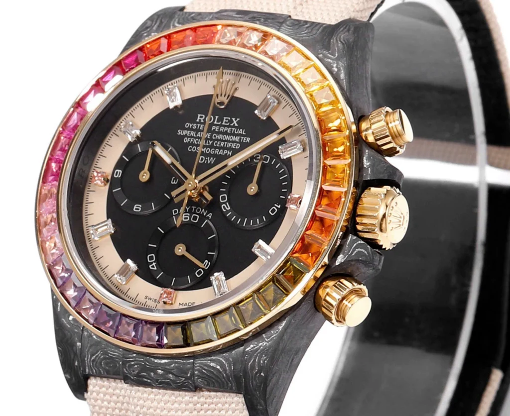 Rolex Cosmograph Daytona Rainbow 116595RBOW 40mm Replica 1:1 – Top Quality Version