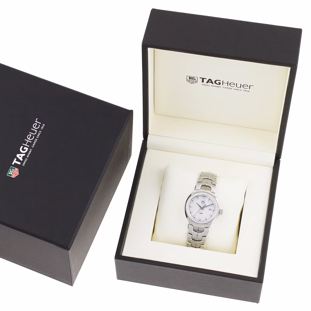【7A Quality】TAG Heuer Link Date Diamond Bezel Ladies Watch 32mm WBC1316.BA0600