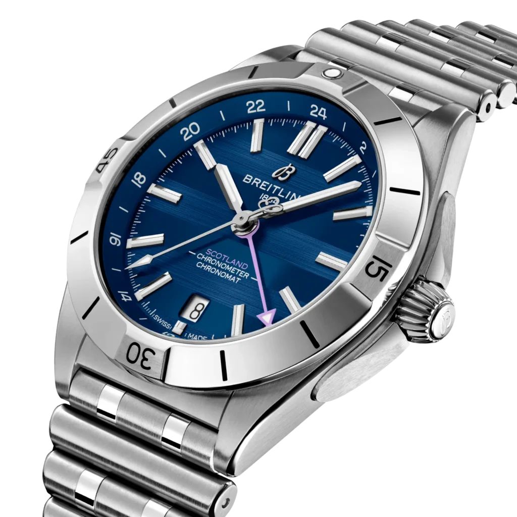 Breitling Chronomat Automatic GMT 40 Six Nations Scotland A323986B1C1A1