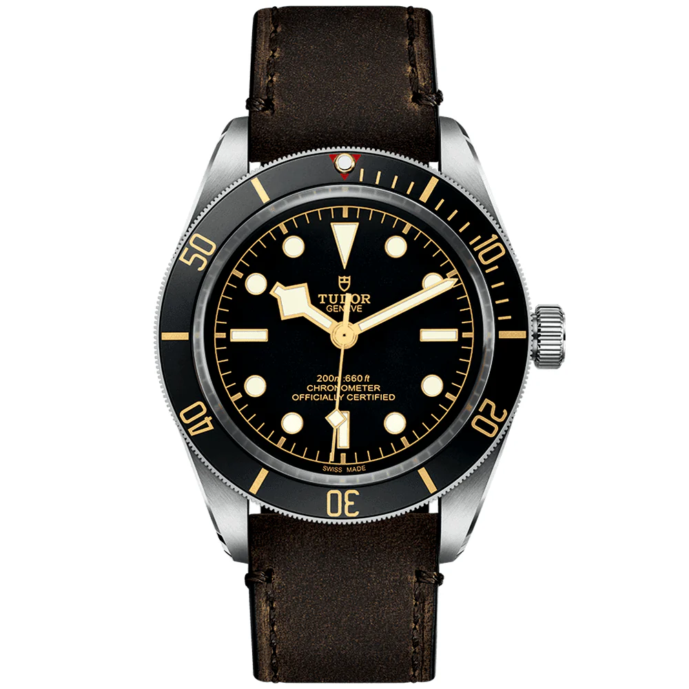 【7A Quality】TUDOR Black Bay 58 39mm Black Dial & Bezel Automatic Strap Watch M79030N-0002