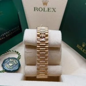 RLX Datejust m278278-0020 White 31mm Dial President Bracelet Watch