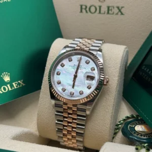 RLX Datejust 36mm 126231 Mother-of-Pearl Dial Jubilee Bracelet