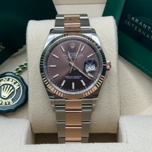 RLX Datejust 36mm 126231 Chocolate Dial Oyster Bracelet