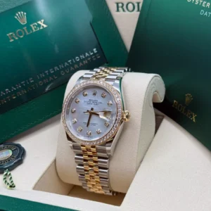 RLX Datejust 36mm 126283 White Mother-of-Pearl Dial Jubilee Bracelet Watch
