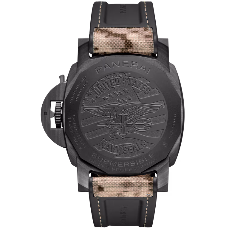【7A Quality】Panerai Submersible QuarantaQuattro GMT Navy SEALs Carbotech™ 44mm PAM01513