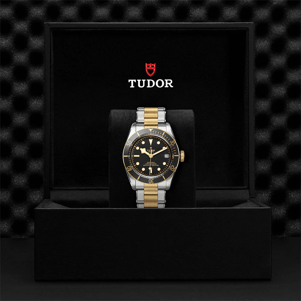 【7A Quality】TUDOR Black Bay S&G 41mm Black/Gold Dial Automatic Men's Bracelet Watch M79733N-0008