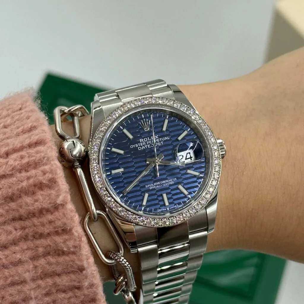 RLX Datejust 36mm 126284 Blue Dial Jubilee Bracelet