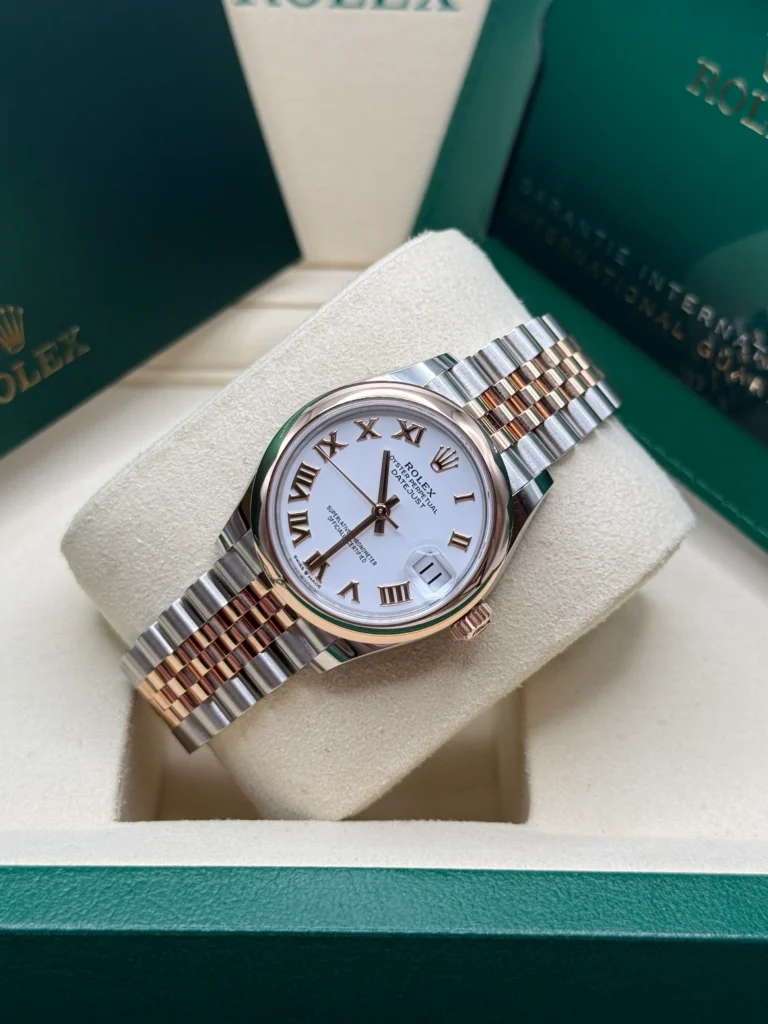 RLX Datejust m278241-0001/0002 White 31mm Dial Oyster Bracelet Watch