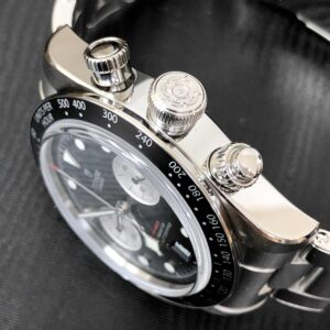 【7A Quality】TUDOR Black Bay Chrono 41mm Black/Silver Dial Men's Automatic Bracelet Watch M79360N-0001