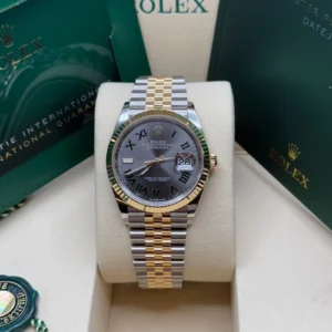 RLX Datejust 36mm 126233 Wimbledon Slate Dial Oyster Bracelet Watch