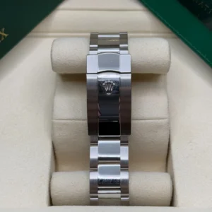 RLX Datejust 41mm 126300 White Index Oyster Stainless Steel Watch
