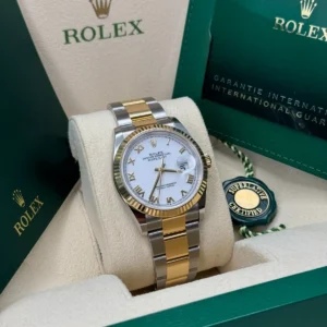 RLX Datejust 36mm 126233 White Dial Oyster Bracelet Watch