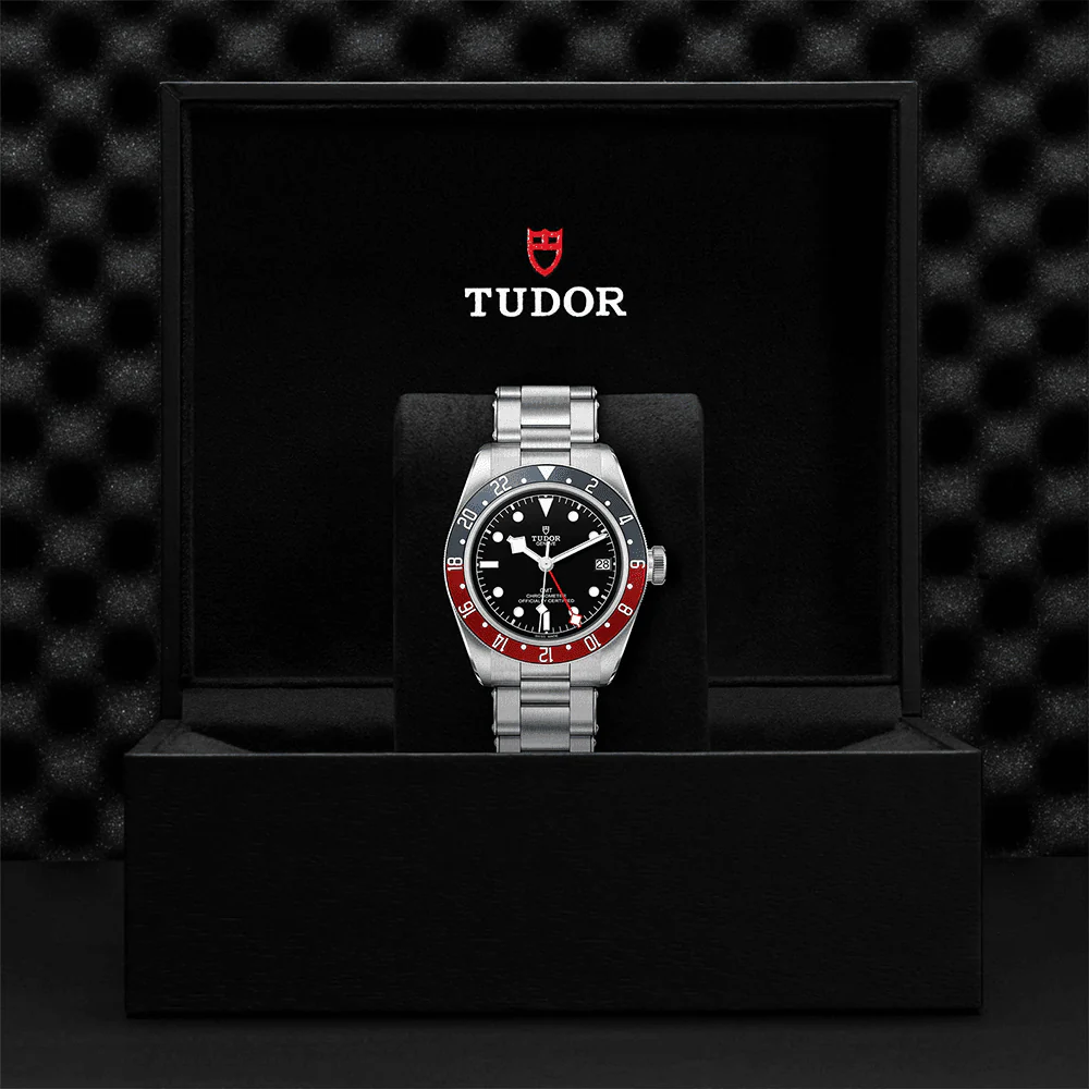 【7A Quality】TUDOR Black Bay GMT 41mm Black Dial Automatic Men's Bracelet Watch M79830RB-0001