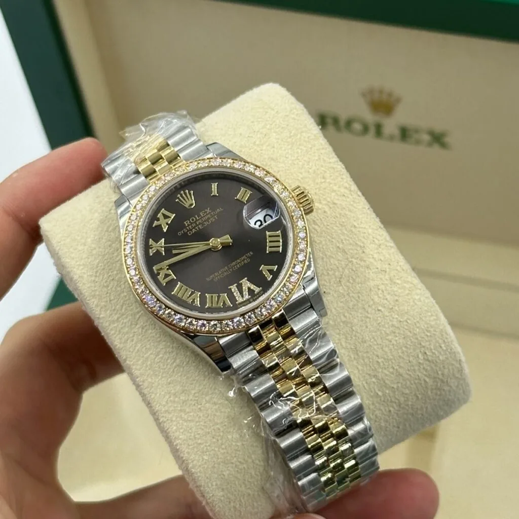 RLX Datejust m278383RBR-0017/0018 31mm Dark Grey Dial Oyster Bracelet