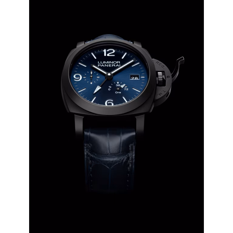 【7A Quality】Panerai Luminor GMT Power Reserve Ceramica 44mm PAM01574
