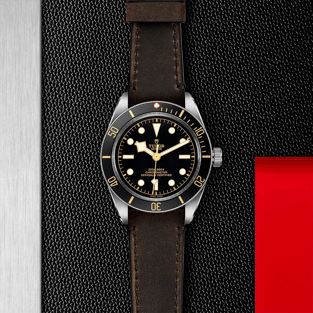 【7A Quality】TUDOR Black Bay 58 39mm Black Dial & Bezel Automatic Strap Watch M79030N-0002