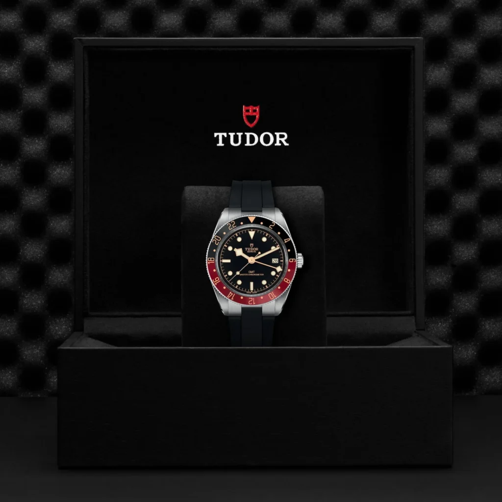 【7A Quality】TUDOR Black Bay 58 GMT 39mm Black/Red Bezel Automatic Strap Watch M7939G1A0NRU-0002