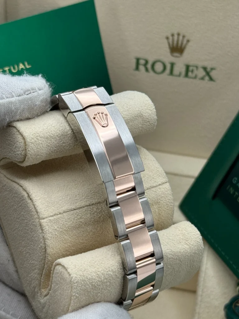 RLX Datejust m278271-0009/0010 Rose 31mm Dial Oyster Bracelet Watch