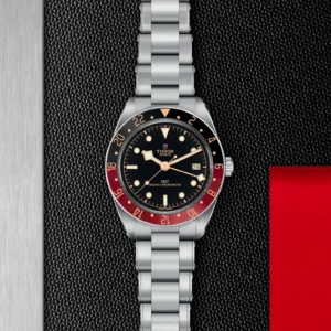 【7A Quality】TUDOR Black Bay 58 GMT 39mm Black/Red Bezel Automatic Bracelet Watch M7939G1A0NRU-0001