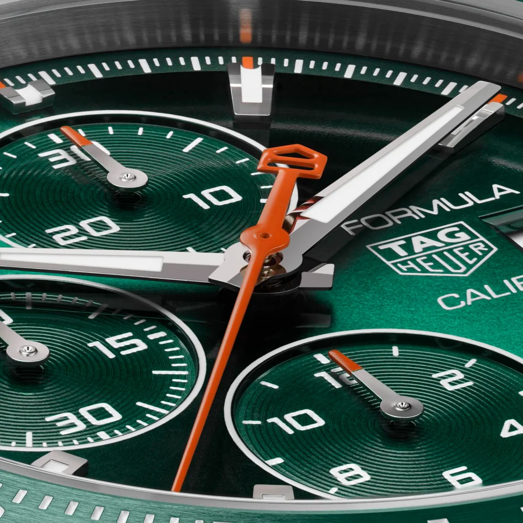 【7A Quality】TAG Heuer Formula 1 Chronograph 44mm Mens Watch Green CAZ201H.BA0876