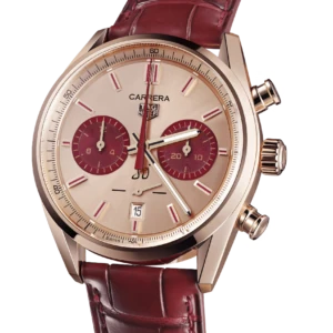 【7A Quality】TAG Heuer Carrera Chronograph Automatic 42 mm Gold 5N CBN2048.FC8323
