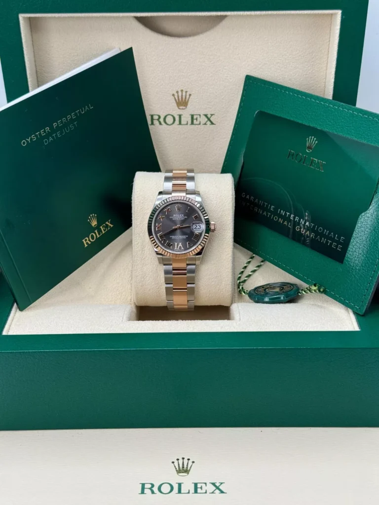 RLX Datejust m278271-0029/0030 Slate 31mm Dial Oyster Bracelet Watch