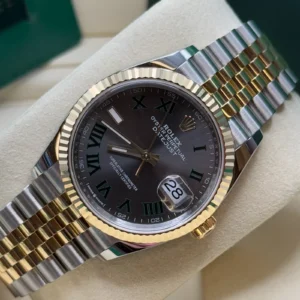 RLX Datejust 36mm 126233 Wimbledon Slate Dial Oyster Bracelet Watch