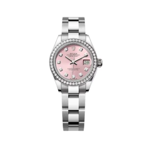 RLX Lady-Datejust 31mm 279384RBR Pink Dial Oyster Bracelet
