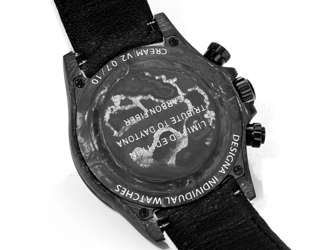 Rolex Cosmograph Daytona DIW Cream Carbon 40mm Replica 1:1 – Top Quality Version