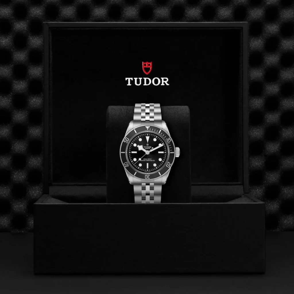 【7A Quality】TUDOR Black Bay 41mm Black Dial & Bezel Men's Five-Link Bracelet Watch M7941A1A0NU-0003