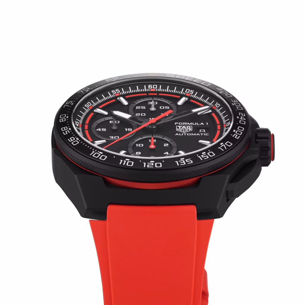 【7A Quality】TAG Heuer Formula 1 Chronograph Automatic 44mm Mens Watch Red CBZ2085.FT8093