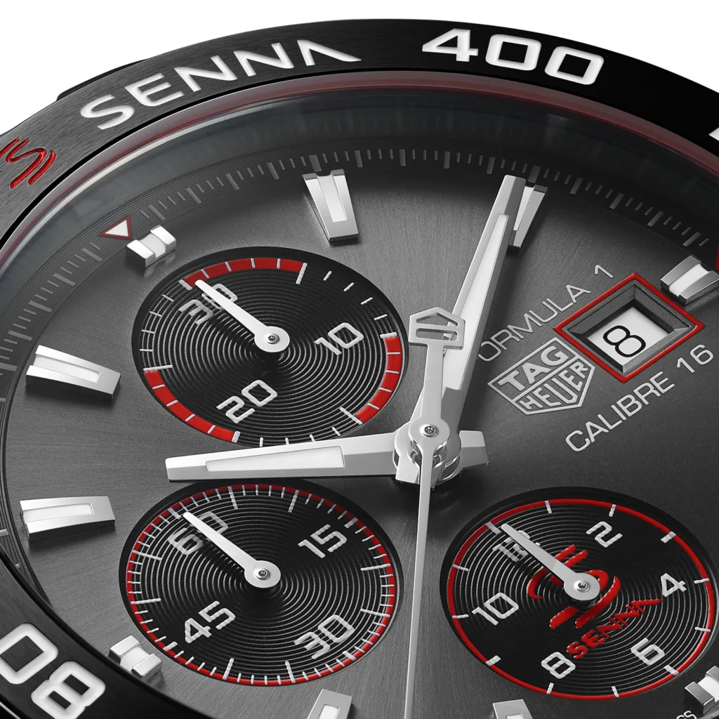 【7A Quality】TAG Heuer Formula 1 Senna Special Edition 44mm Mens Watch CAZ201D.BA0633