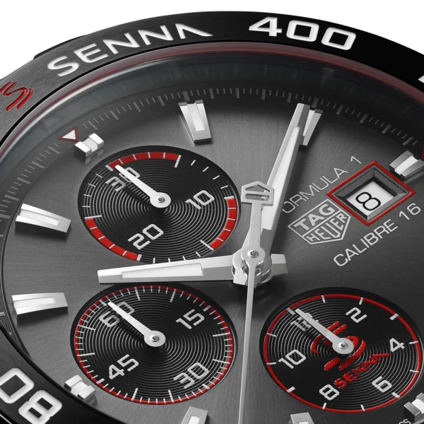 【7A Quality】TAG Heuer Formula 1 Senna Special Edition 44mm Mens Watch CAZ201D.BA0633