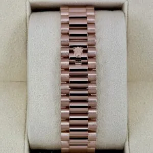 RLX Day-Date "President" 40mm Everose Gold Olive Green Roman Dial - 228235